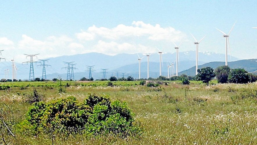 Parc Éolien sur quatre communes (Baixas, Calce, Pézilla-la-Rivière,